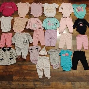 Assorted Baby Clothing 3 To 6 Months